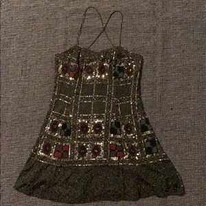 Gatsby beaded dress